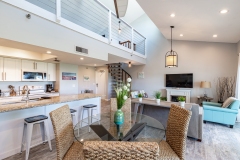 View from the dining room